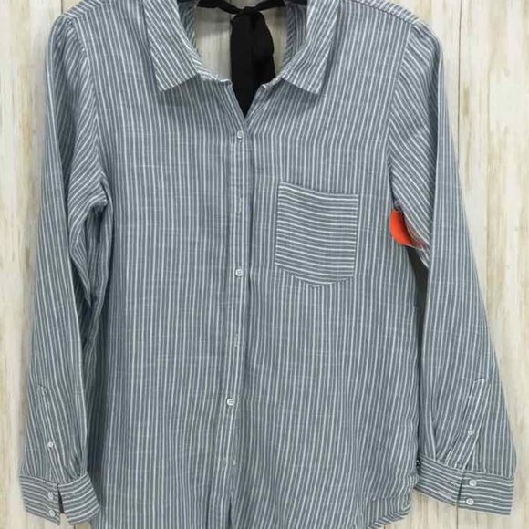 William Rast Chambray top - Picture 1 of 11